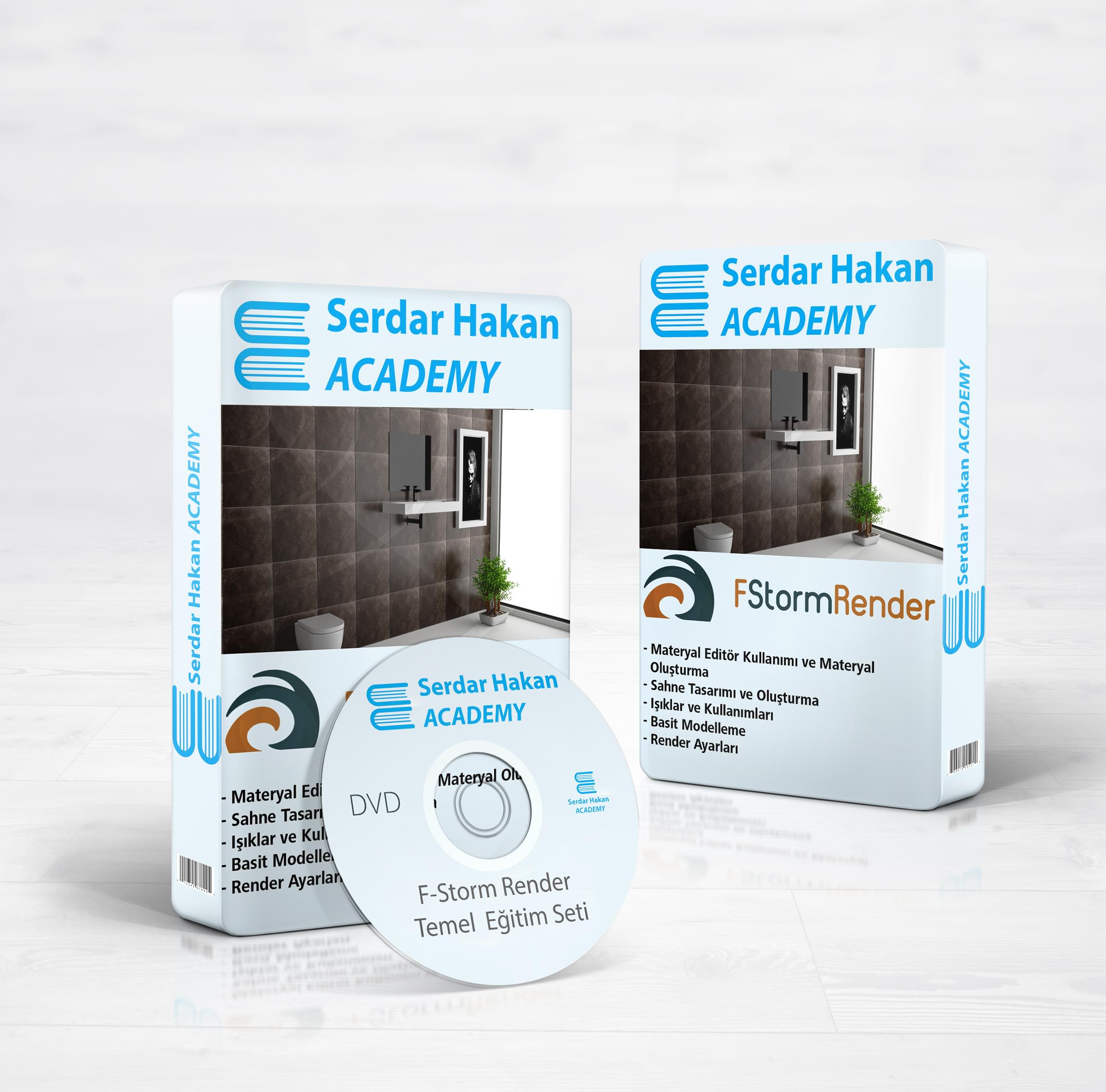 F-Storm Render Temel Eğitim Seti