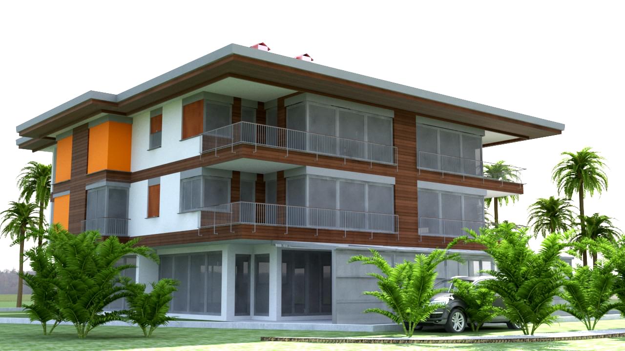 Vray 5.0 Dış Mekan Eğitim Seti - Görsel 2