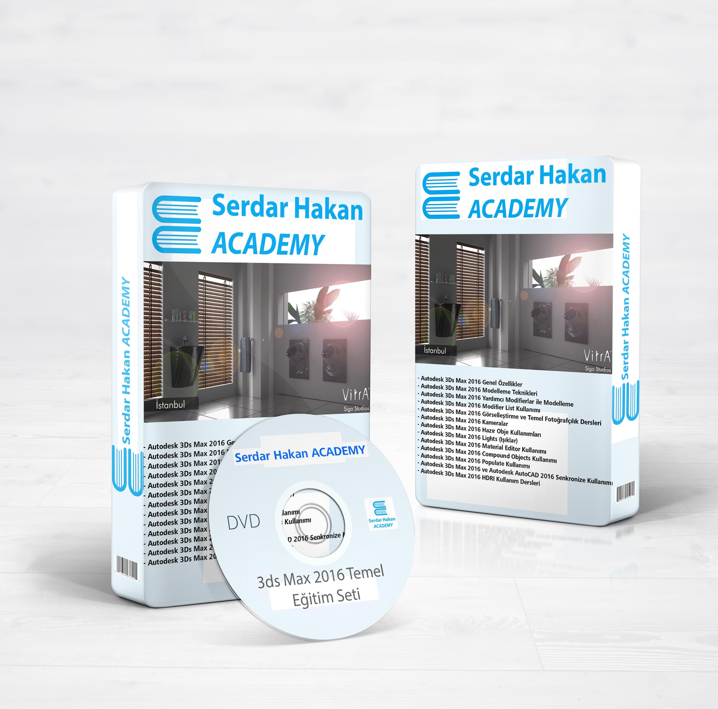 3ds Max 2016 Temel Eğitim Seti