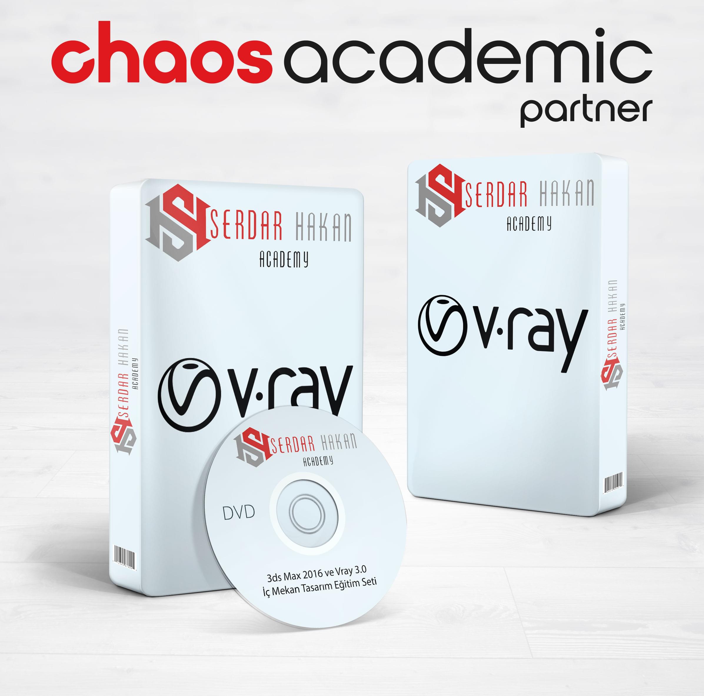 3ds Max 2016 ve Vray 3.0 İç Mekan Tasarım Eğitim Seti