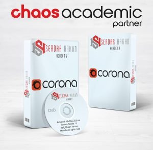 Autodesk 3ds Max 2025 ve Corona Render 12 ile İç Mekan Tasarım Modelleme Eğitim Seti