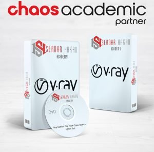 Vray 7 İç Mekan Yatak Odası Tasarım Eğitim Seti