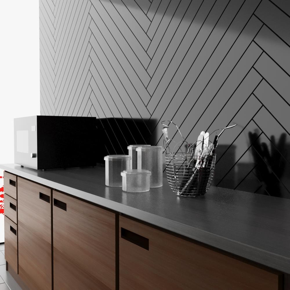 Corona Render 12 ile Mutfak Tasarım Eğitim Seti - Görsel 4