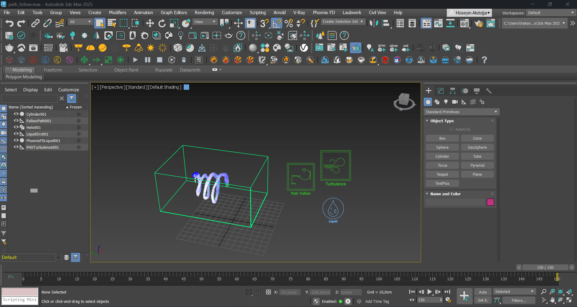 3ds Max 2025 Phoenix FD Temel Eğitim Seti - Görsel 5