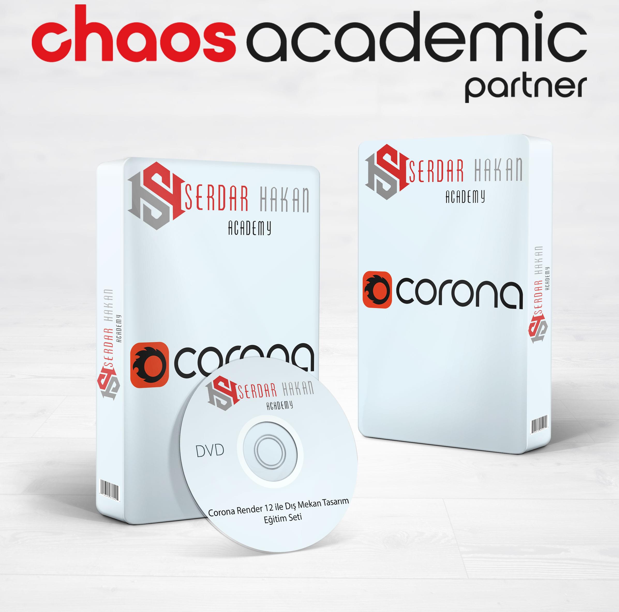 Corona Render 12 ile Dış Mekan Tasarım Aydınlatma Eğitim Seti