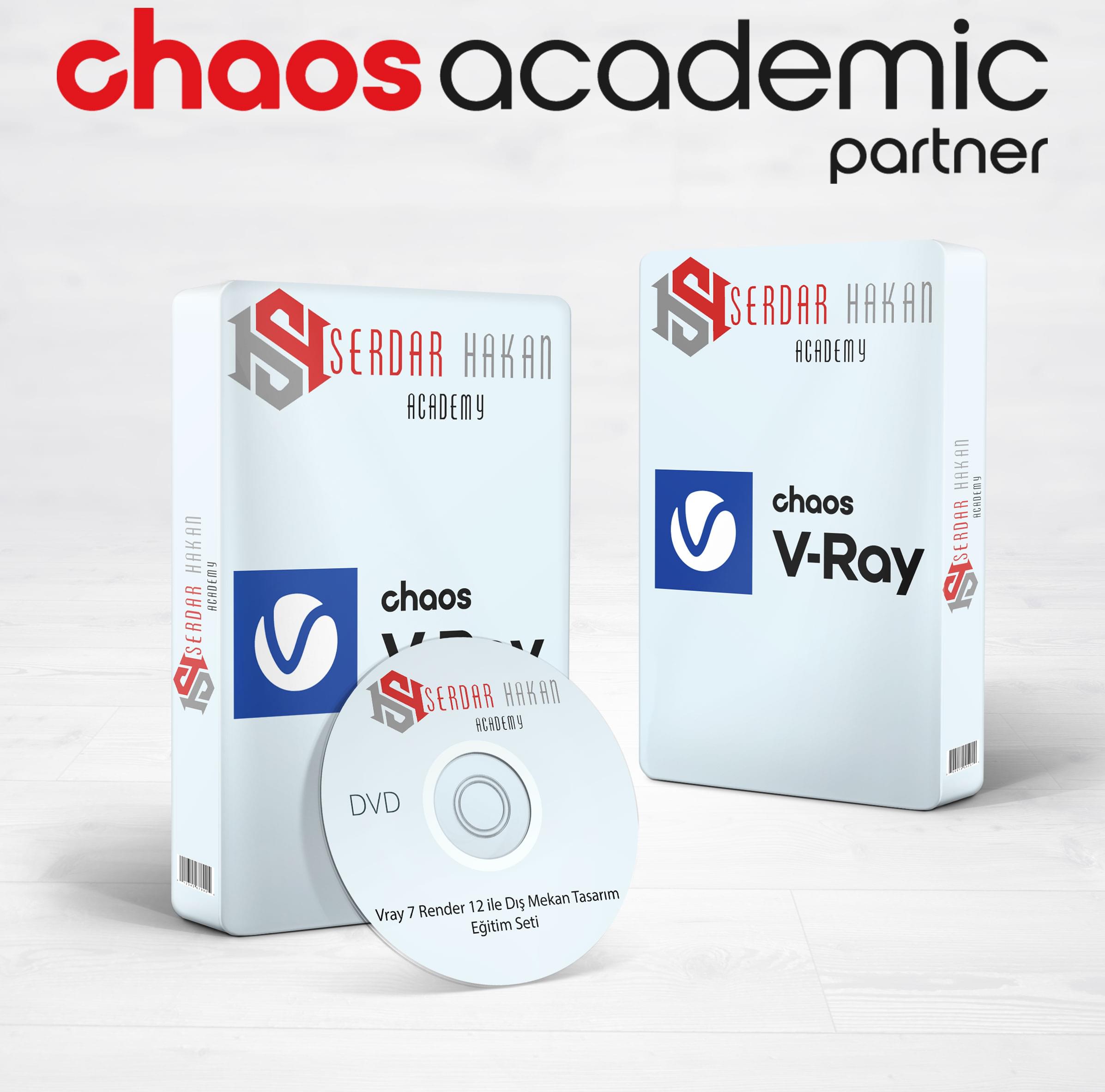 Vray 7 Dış Mekan Aydınlatma Tasarım Eğitim Seti