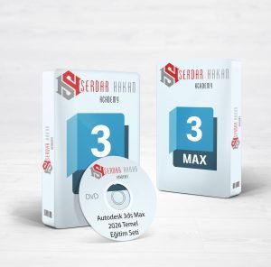 Autodesk 3ds Max 2026 Temel Eğitim Seti