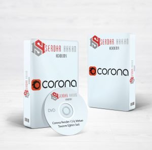 Corona Render 13 İç Mekan Tasarım Eğitim Seti